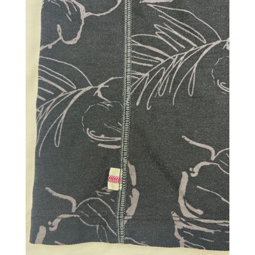 Tommy Bahama Baseball Chicago White Sox Polo Shirt 3XL Black Floral Cotton MLB - Picture 7 of 16